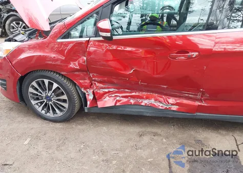 2018 Ford C-Max Hybrid Titanium from USA, damaged, VIN 1FADP5DU7JL105907